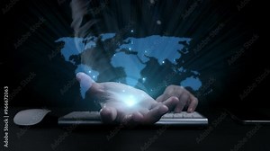 Business person engages in networking, building valuable connections. Effective people networking strategies to broaden professional network and opportunities UUID