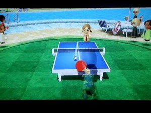 Wii Sports Resort Table Tennis Champion Competition