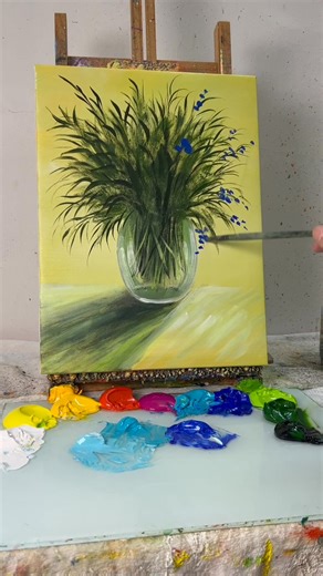 Acrylic Painting Techniques on Reels