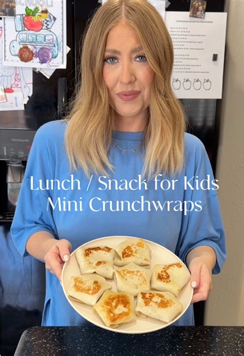 Mini Crunchwraps: Easy Lunch or Snack for Kids