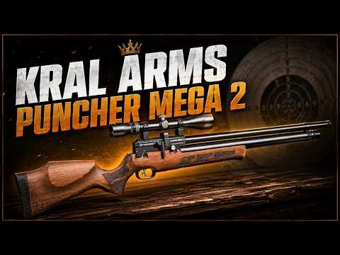 Je découvre le PCP ! Test et présentation de la Kral Arms Puncher Mega 2 - 44 joules !