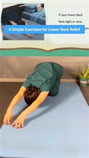 Relieve Lower Back Pain at Home with 4 Simple Exercises to Stretch, Strengthen, and Relax