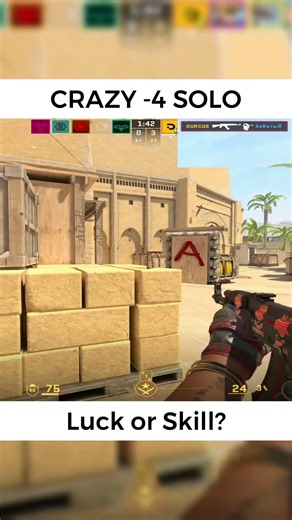 CRAZIEST 4 KILL #cs2 #cs2clips #cs2highlights