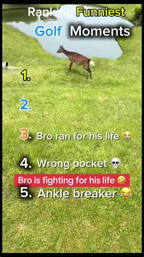 Ranking Funniest Golf Moments