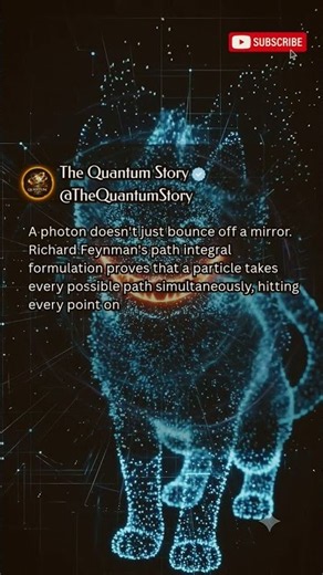 Your Mirror Is Doing Infinite Math Right Now | Feynman's Path Integral Explained #feynmantechnique