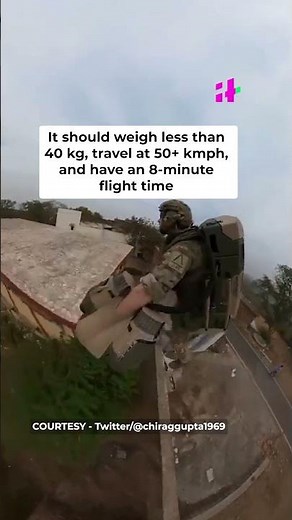 Indian Army tests Jetpack technology #Shorts