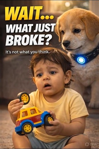 His Toy Broke… But Mom’s Hug Fixed Everything | Alien Dog finds Mother's Love for baby #motherlove