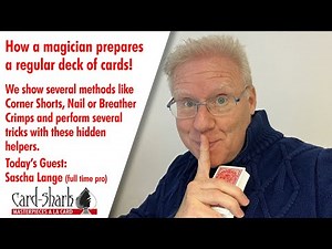 Easy card tricks with secret preparations