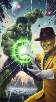 Hulk vs The Mask – When Infinite Rage Faces Toon-Force Reality Warping | Epic Comic Battle