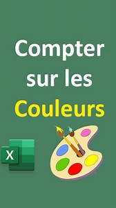 Compter les cellules Excel en fonction de leur couleur https://www.bonbache.fr/ | Formations Excel, Access et bien d'autres