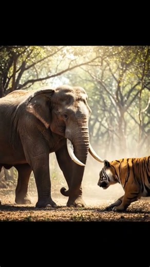 Elephant vs Tiger Fight – Ultimate Jungle Survival Battle