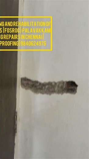 retrofitting and rehabilitation of structures | FOSROC | palavakkam | building repairs |#waterproof