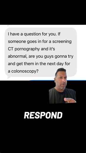 Omar S Khokhar, MD on Instagram: "Nice autocorrect! CT colonography is one of several options for colon cancer screening, but only if you are at average risk. If it shows a polyp, you still need a colonoscopy to get it removed. #gastroenterologist #gastroenterology #digitalopinionleader #colonoscopy"