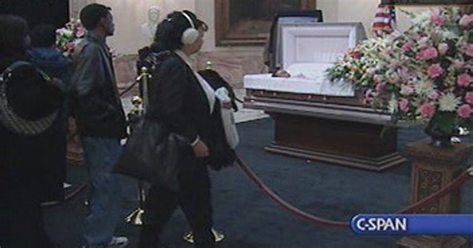 Coretta Scott King Lying in Honor