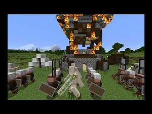 The Villager Army Uprising - A portrayal of things to come starring the Guard Villagers Mod.