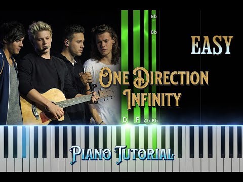 Infinity One Direction Easy Piano Tutorial
