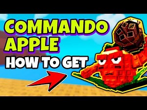 How to Get COMMANDO APPLE - Complete Limited Guide in PLANTS VS BRAINROTS Roblox