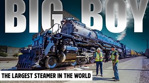 7,000 HP: Jay Leno Rides a Big Boy, the Biggest Steam Locomotive in the World
