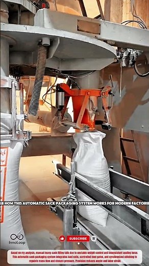 See How This Automatic Sack Packaging System Works for Modern Factories