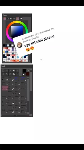 Eye Coloring Timelapses: Anime Art Tips Tutorial