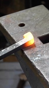 I forged this clamp from a railroad spike! I’ve been looking to do another one of these railroad spike forgings, any ideas what I should try next? #make #maker #forge #handmade #steel #clamp | Make Everything