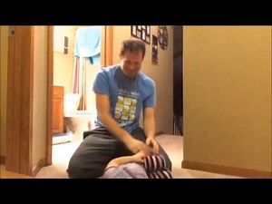 Dad puts daughter in sleeper hold and.....LIGHTS OUT!!! (WARNING: Extreme Cuteness)