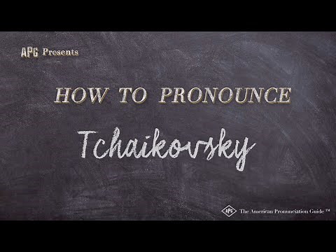 How to Pronounce Tchaikovsky (Real Life Examples!)