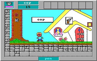 Word Rescue game at DOSGames.com