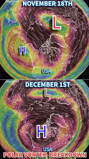 36K views · 216 reactions | This is how our forecast Polar Vortex...