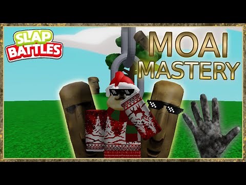 [Roblox] Slap Battles How To Get Moai Mastery + Showcase🗿👑
