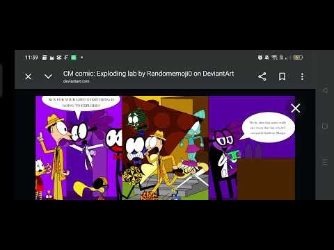 Exploding lab (A Cartoonmania Comic Dub)