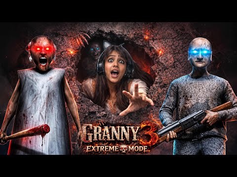 GRANNY 3 EXTREME MODE 😱 - New Cave Escape Full Gameplay!