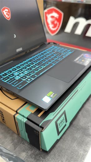 MSI Cyborg 15 A13UC-2067KH $649 - 13th Gen Intel® Core™ i5 13420H - RAM : 8GB DDR5 - Storage : 512GB M.2 PCIe 4 - 15” FHD (1920x1200), IPS-Level 144Hz - GPU : NVIDIA RTX 3050 4GB - Backlight Key (Single-Color, blue) - Windows 11 License - Weight : 1.98 Kg | Translucent Black - Code : L00134-2067KH-A1 ---------------------------- - Free : MSI Gaming Backpack - Free : MSI GAMING Mouse,Pad - Free : Cleaning Kit Water | CC Computer