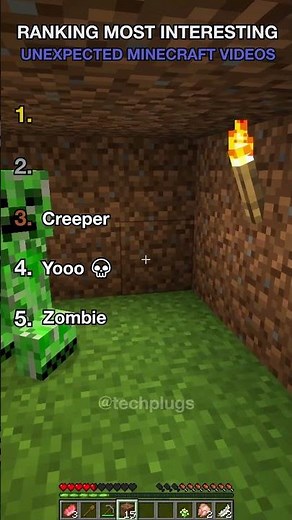 Ranking Unexpected Minecraft Videos 😱😂