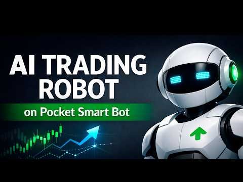 Trading with AI Robot on Pocket | Smart Robot with AI | Binary options trading robot