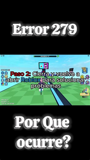 Porque sucede el error 279? Es por esta razon. Short