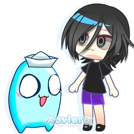 i'm just 16(11) @_@ • • • ib: my fyp #Xavie #alightmotion_edit #tweening #gachatweening