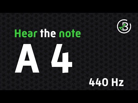 Hear the Note: A 4 | Tune A 440, A 440 Hz