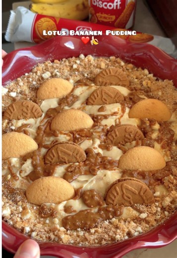 Lotus-Bananen-Pudding Rezept – Cremiges Dessert für jeden Anlass