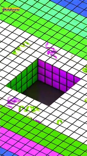Rubik's Cubes Form Happy New Year 2026 Pattern Endless Loop #satisfying #rubikscube #animation
