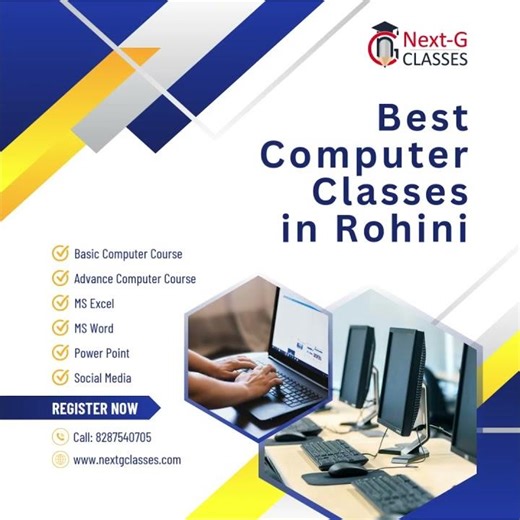 Best Computer Classes in Rohini Delhi | Basic to Advance Computer Courses