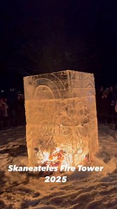 4.9K views · 186 reactions | Ice sculptures will be around town in Skaneateles tomorrow 1/25/25 | The Ice Farm | Facebook