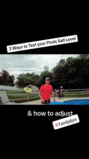 How to test salt level in salt water pool #SaltWaterPoolTips, #PoolTestingHacks, #PoolMaintenance101, #DIYPoolCare, #SaltWaterPoolProblems, #PoolChemistryMadeEasy, #VinylLinerPool #PoolMaintenance #SwimmingPoolLife, #CrystalClearWater, #PoolCareSolutions #pool #familydiytv #familydiytv #PoolCare #PoolTips #PoolRenovation #PoolRepair #DIYPool