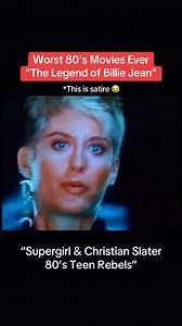 Worst 80's Movies Ever - The Legend of Billie Jean (1985) - Supergirl & Christian Slater 80’s Teen Rebels This is satire 😂 #80s #80smovies #80smusic #patbenatar #roast #commentary #fyp #foryoupage #tiktokscenescontest | Barb Castillo