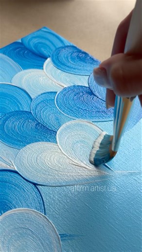 Art tutorial | Easy Drawing Idea 🎨 | BLUE AND WHITE HEART 🩵🤍