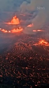7.4K views · 94 reactions | The Kilauea volcano on Hawaii's Big Island erupted early on Wednesday morning and lava flows are currently confined to the surrounding crater floor. #ctvnews #volcano #hawaii | CTV News | Facebook