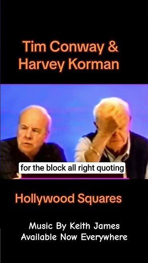 HOLLYWOOD SQUARES:Tim Conway & Harvey Korman for the block on Hollywood Squares