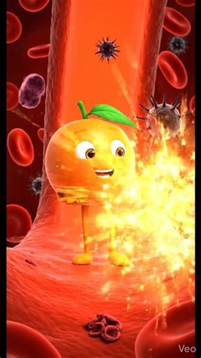 🍊 संतरा खाओ, इम्यूनिटी बढ़ाओ | Healthy Orange Story in Hindi