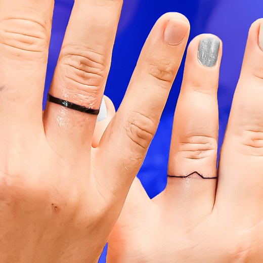 Absolutely Amazing Wedding Ring Tattoo | Crafty Panda How