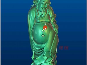 三维扫描逆向抄数STL精修后转STP实体_哔哩哔哩_bilibili